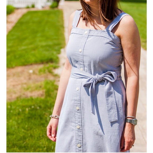 Everlane Cotton Weave Picnic Dress - size 6 - Picture 12 of 15